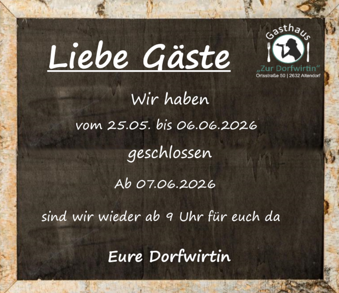 Lieferservice Dorfwirtin Altendorf