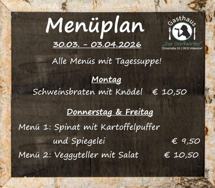 Lieferservice Dorfwirtin Altendorf