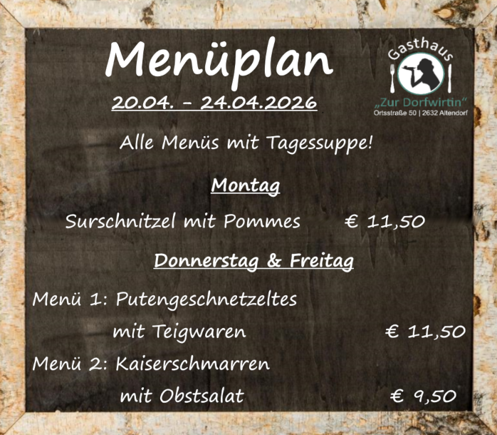 Lieferservice Dorfwirtin Altendorf