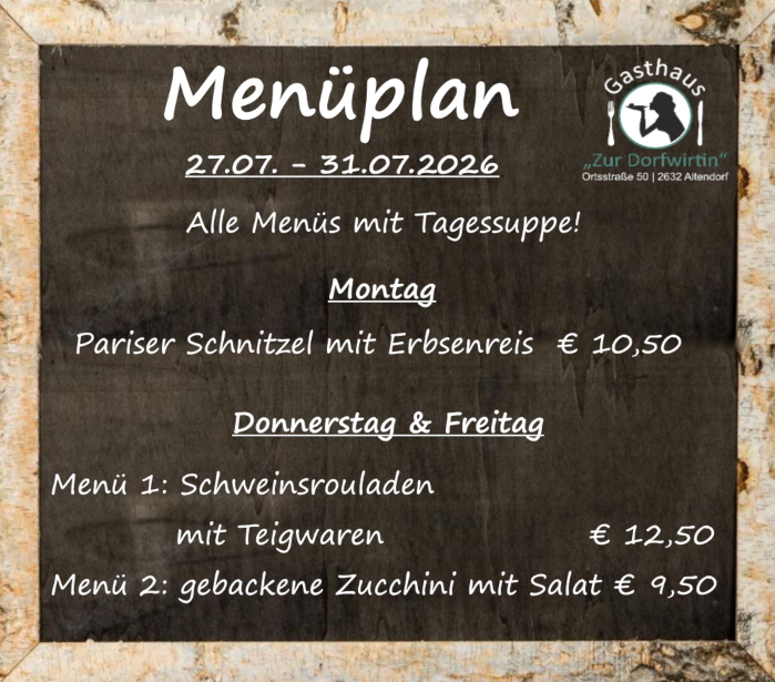 Lieferservice Dorfwirtin Altendorf