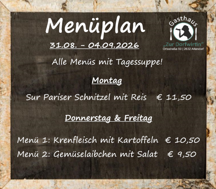 Lieferservice Dorfwirtin Altendorf