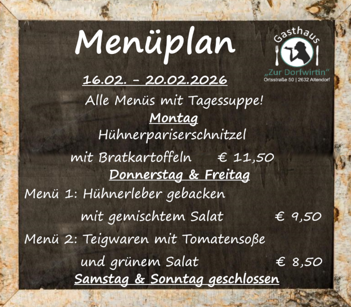 Lieferservice Dorfwirtin Altendorf